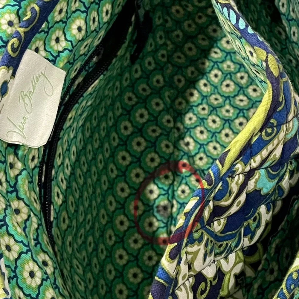 Vera Bradley Rhythm & Blues Crossbody Multicolour Paisley Shoulder Bag - Picture 12 of 16